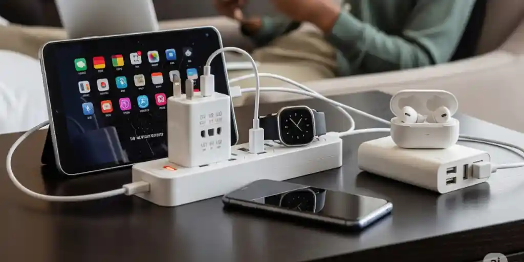 Charge Several Devices from One Plug