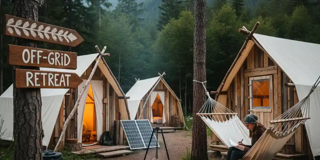 Find Small Eco Campsites Off the Grid